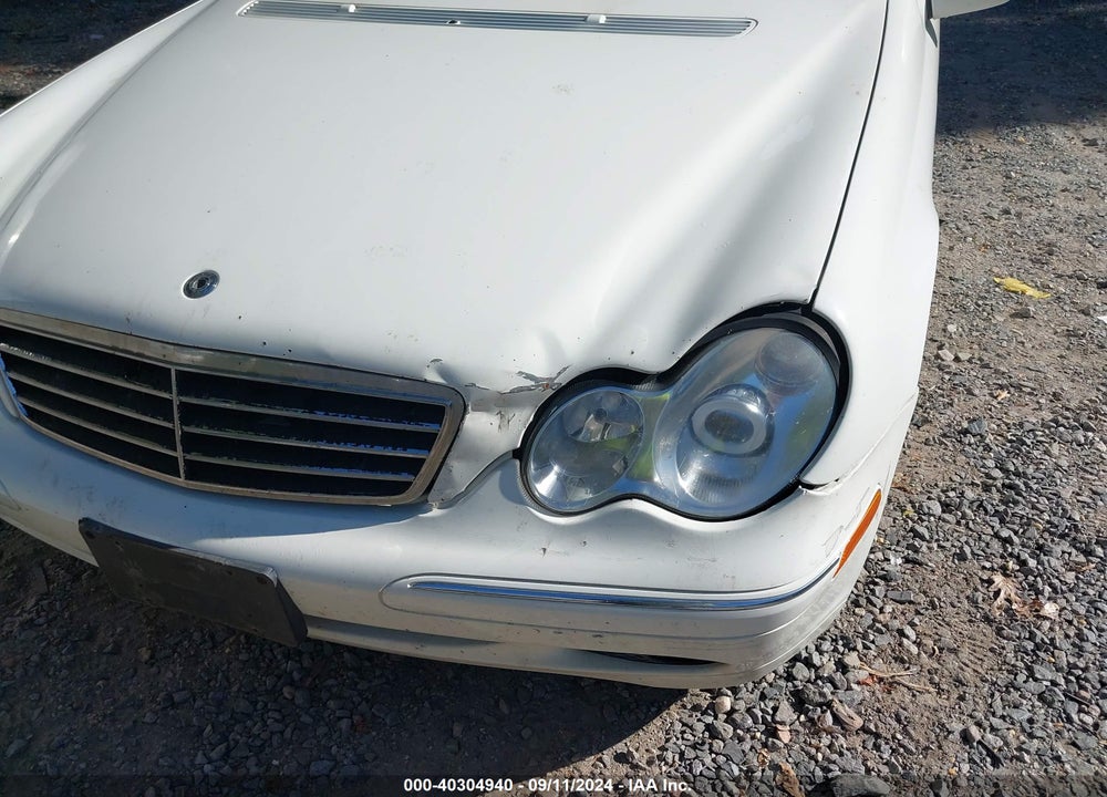2004 MERCEDES-BENZ C 320 4MATIC VIN: WDBRF84J74F456585