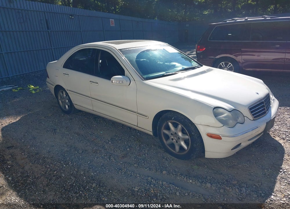 2004 MERCEDES-BENZ C 320 4MATIC VIN: WDBRF84J74F456585