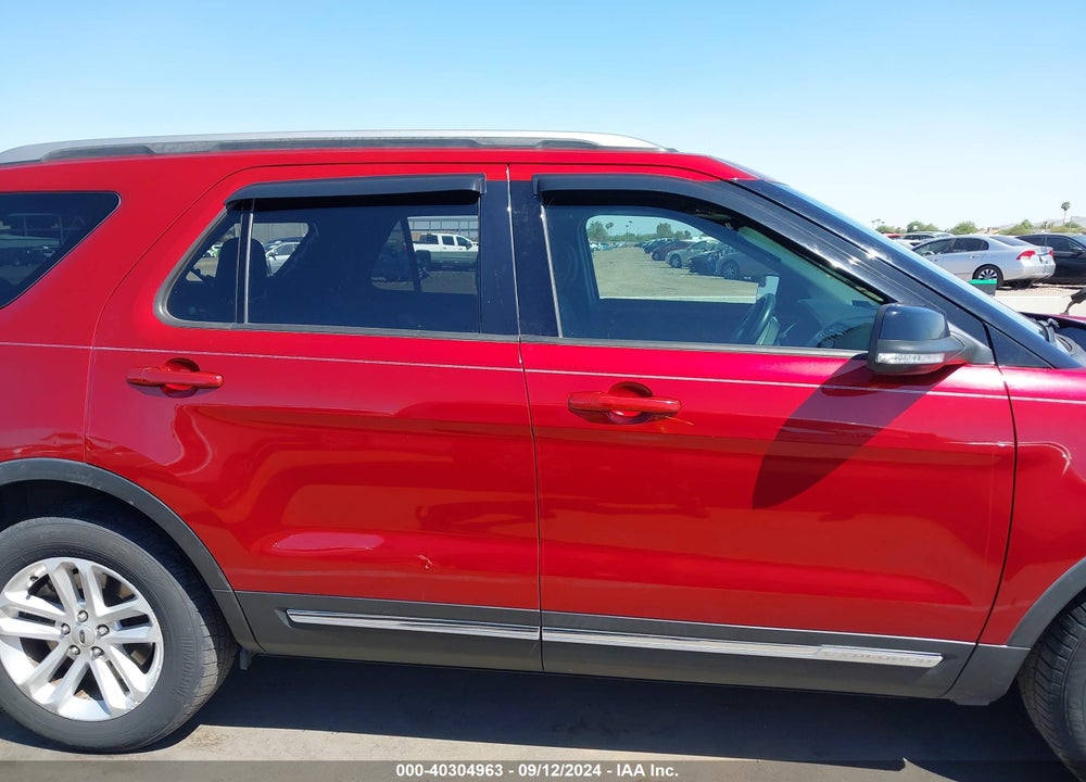 2017 FORD EXPLORER XLT VIN: 1FM5K7D88HGE38837