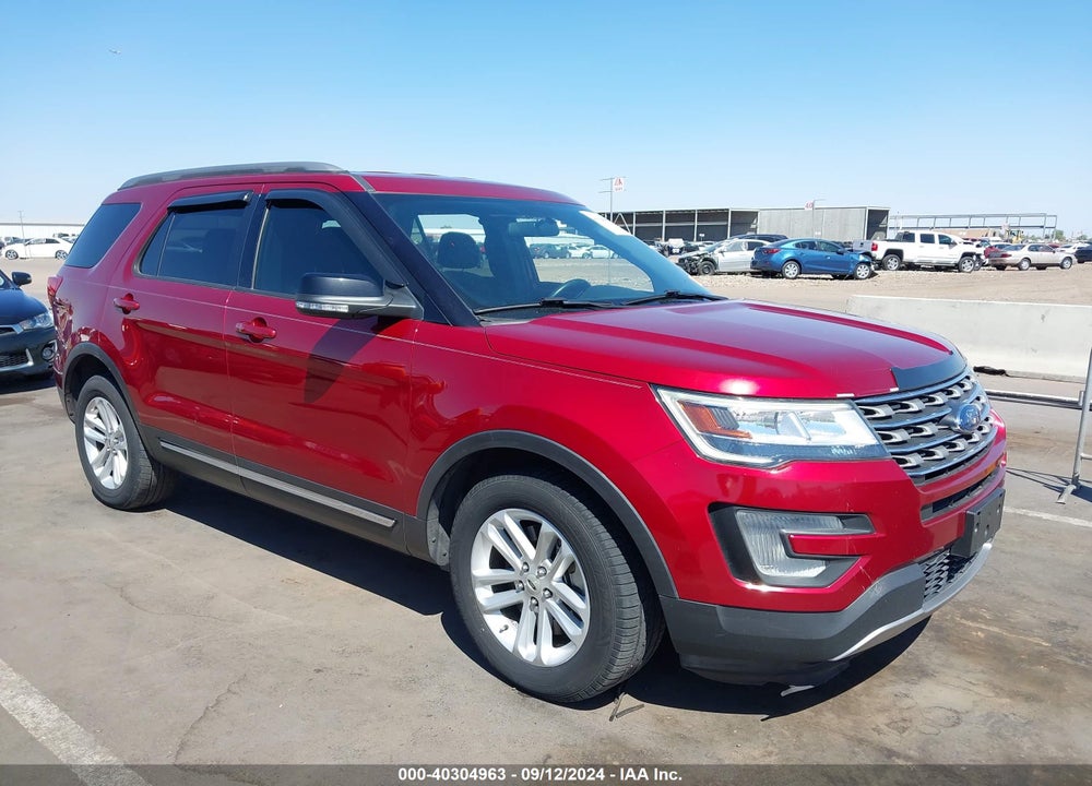 2017 FORD EXPLORER XLT VIN: 1FM5K7D88HGE38837