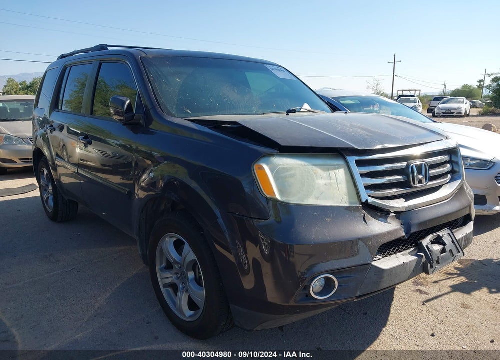 2013 HONDA PILOT EX-L VIN: 5FNYF4H61DB077887
