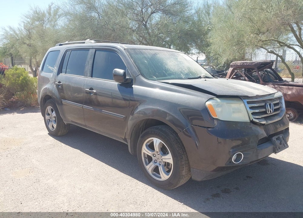 2013 HONDA PILOT EX-L VIN: 5FNYF4H61DB077887