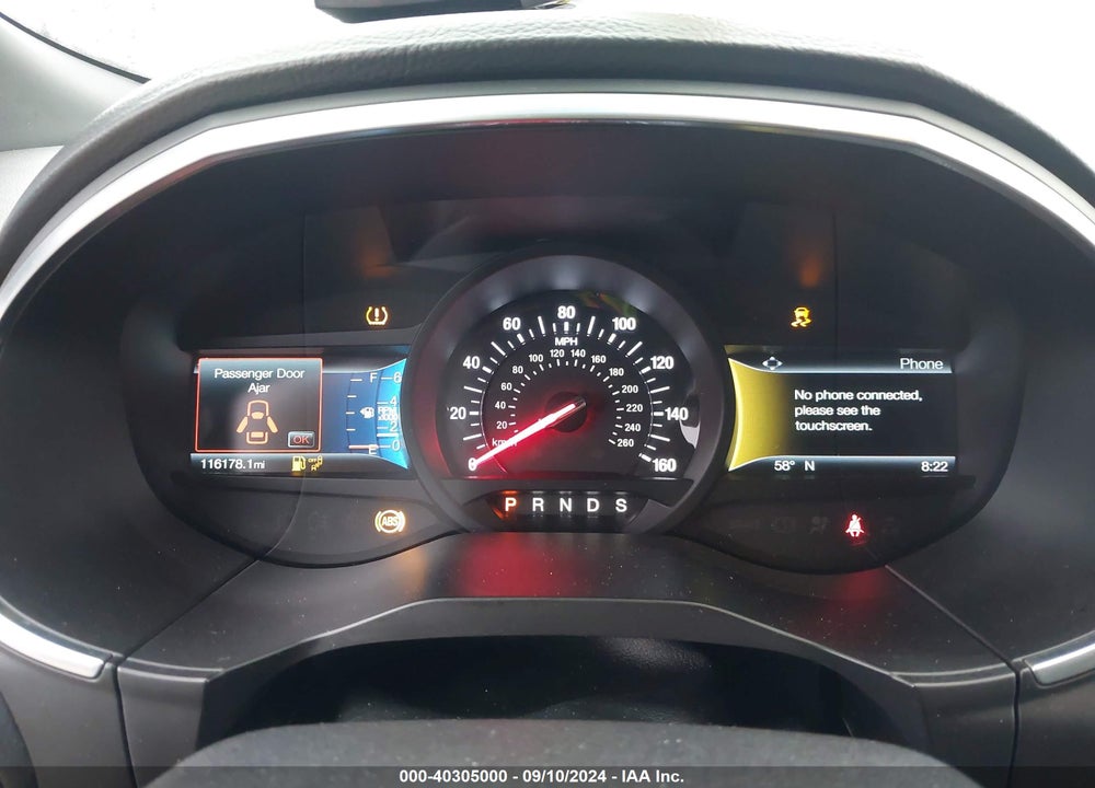 2019 FORD EDGE ST VIN: 2FMPK4AP5KBB28095