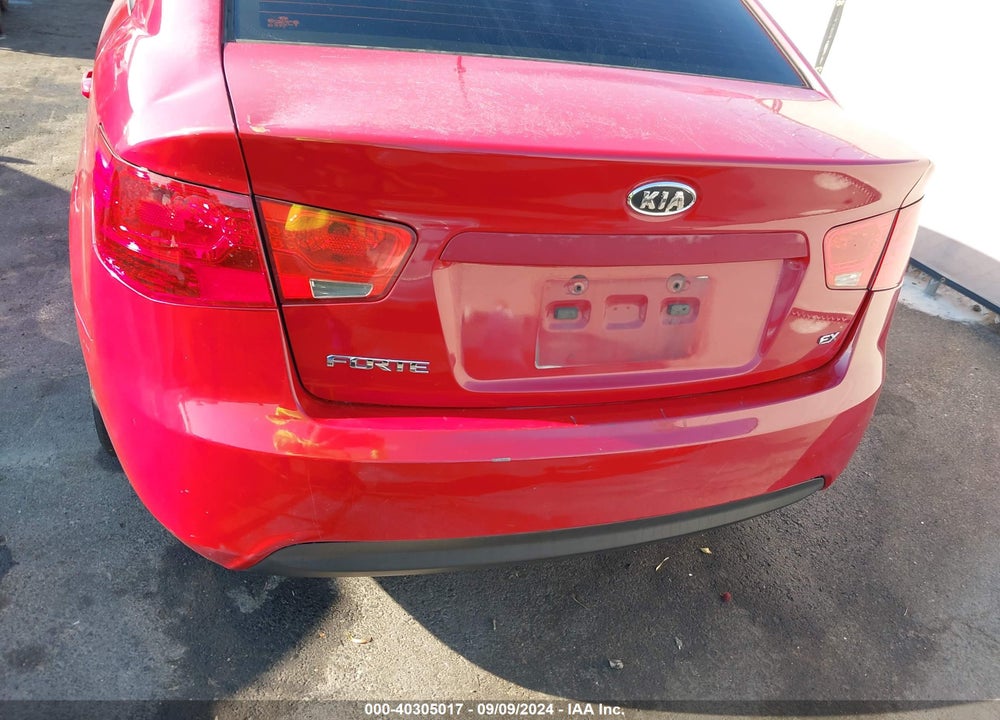 2013 KIA FORTE EX VIN: KNAFU4A29D5735944