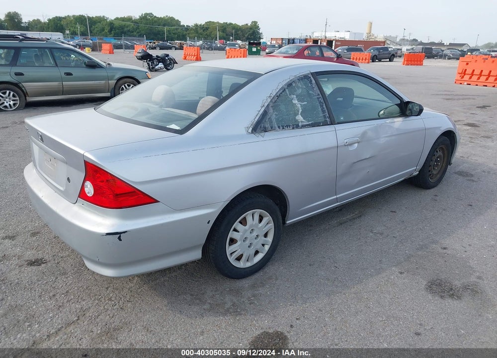 2005 HONDA CIVIC LX VIN: 1HGEM22515L059645