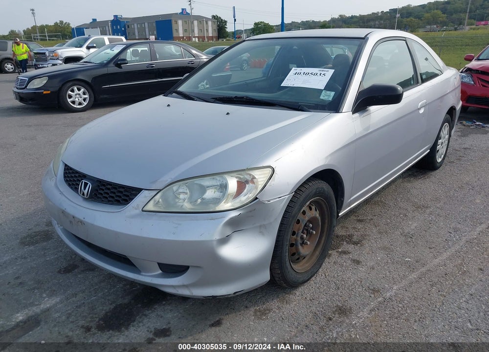 2005 HONDA CIVIC LX VIN: 1HGEM22515L059645