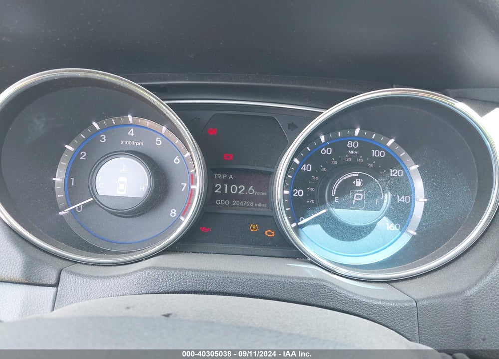 2014 HYUNDAI SONATA GLS VIN: 5NPEB4AC6EH826751