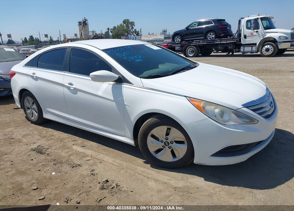 2014 HYUNDAI SONATA GLS VIN: 5NPEB4AC6EH826751