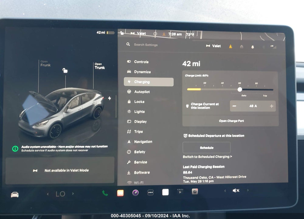2023 TESLA MODEL Y AWD/PERFORMANCE DUAL MOTOR ALL-WHEEL DRIVE VIN: 7SAYGDEF6PF594806