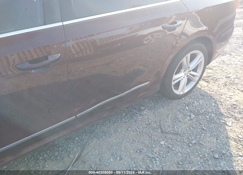 2012 VOLKSWAGEN PASSAT 2.0L TDI SEL PREMIUM VIN: 1VWCN7A36CC056556