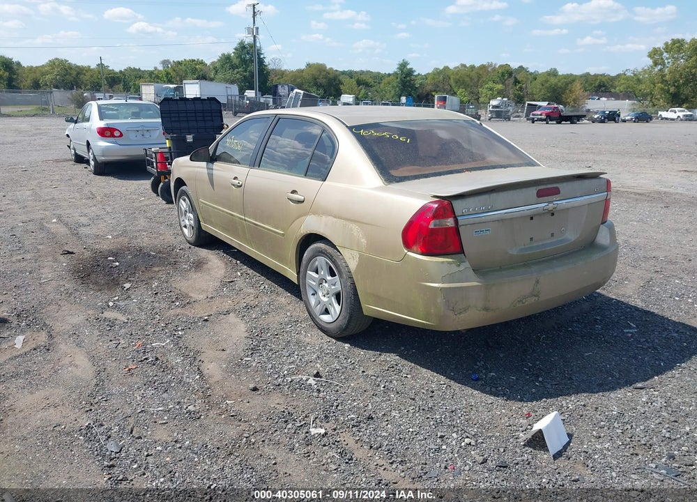 2007 CHEVROLET MALIBU LT VIN: 1G1ZT58F47F134109