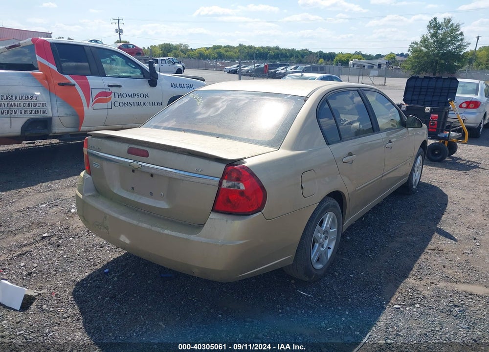 2007 CHEVROLET MALIBU LT VIN: 1G1ZT58F47F134109