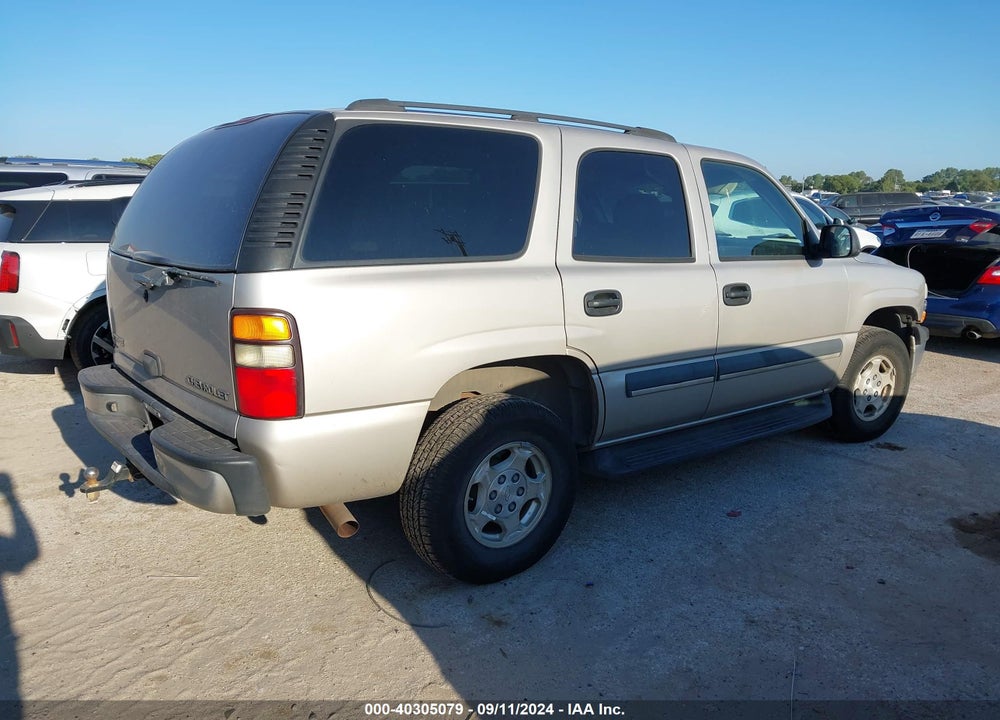 2004 CHEVROLET TAHOE LS VIN: 1GNEC13Z34R156572