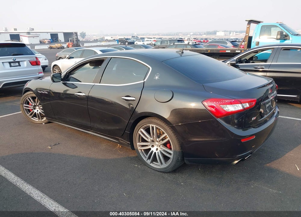 2015 MASERATI GHIBLI S Q4 VIN: ZAM57RTA3F1139189