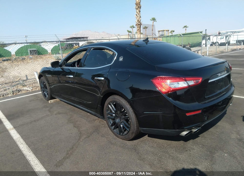 2017 MASERATI GHIBLI VIN: ZAM57XSA1H1217302