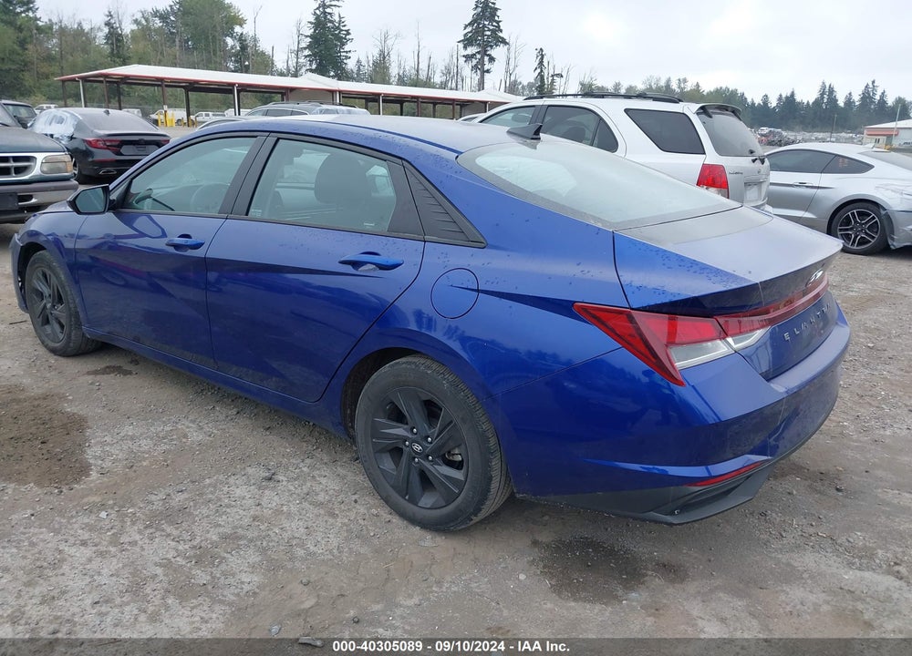 2021 HYUNDAI ELANTRA SEL VIN: 5NPLM4AG6MH039267