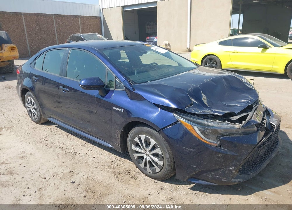 2021 TOYOTA COROLLA HYBRID LE VIN: JTDEAMDE2MJ003272