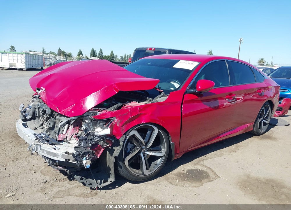 2019 HONDA ACCORD SPORT VIN: 1HGCV1E36KA046048