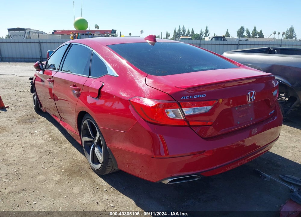 2019 HONDA ACCORD SPORT VIN: 1HGCV1E36KA046048
