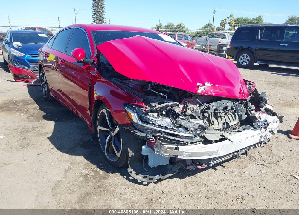 2019 HONDA ACCORD SPORT VIN: 1HGCV1E36KA046048