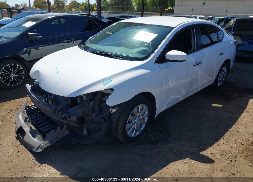 2015 NISSAN SENTRA S VIN: 3N1AB7AP6FY235653