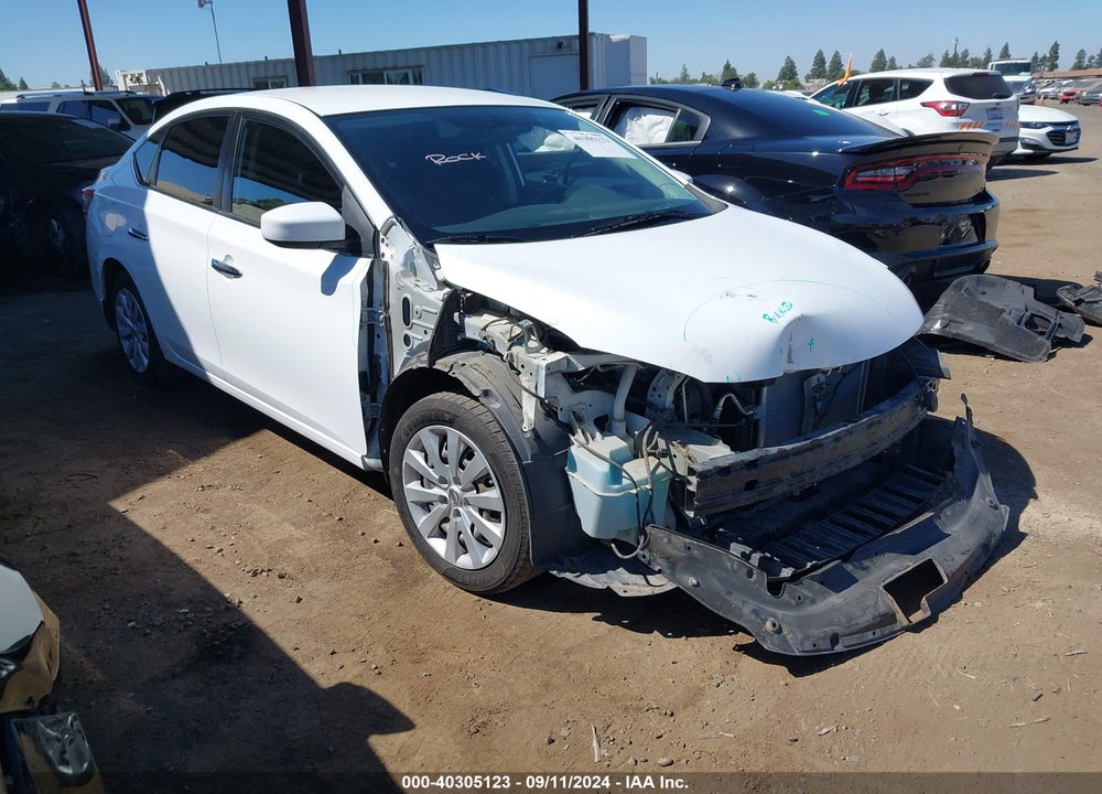 2015 NISSAN SENTRA S VIN: 3N1AB7AP6FY235653