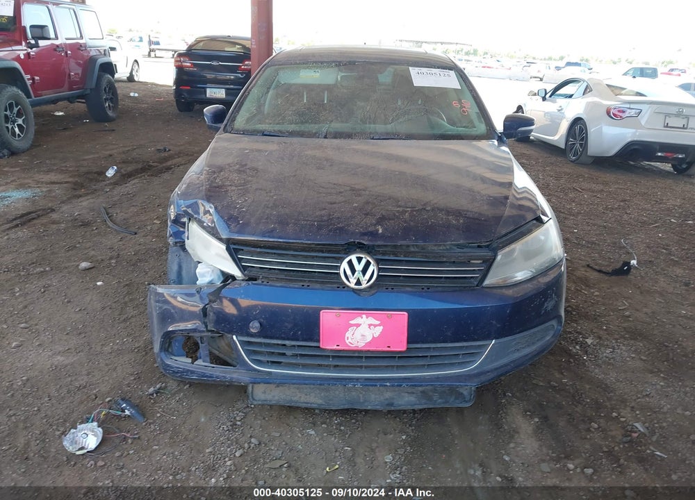2014 VOLKSWAGEN JETTA 1.8T SE VIN: 3VWD07AJ5EM402521