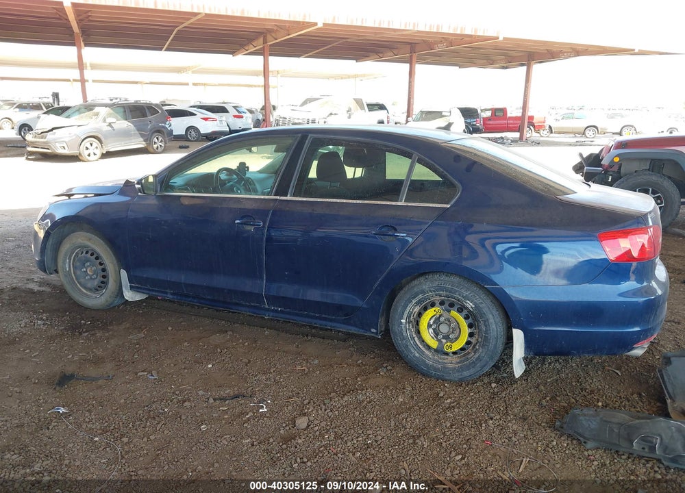 2014 VOLKSWAGEN JETTA 1.8T SE VIN: 3VWD07AJ5EM402521