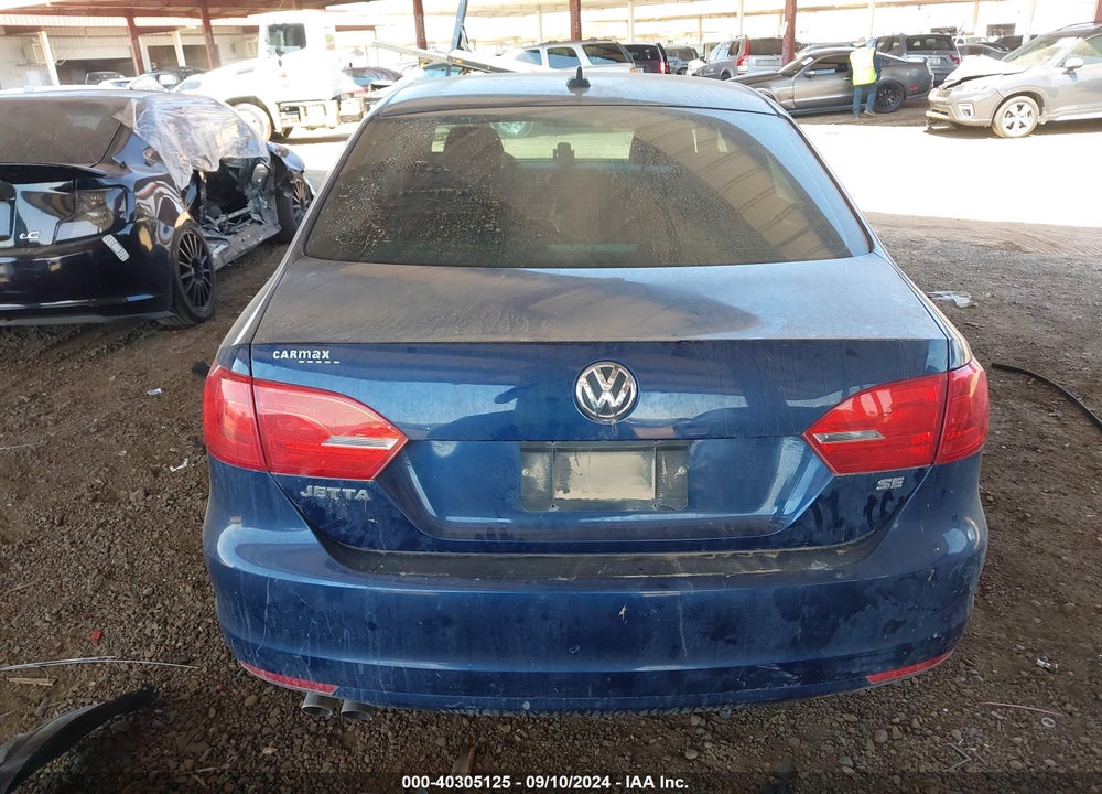 2014 VOLKSWAGEN JETTA 1.8T SE VIN: 3VWD07AJ5EM402521