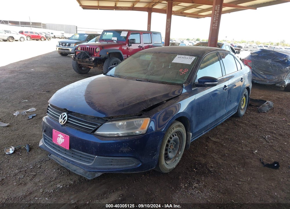 2014 VOLKSWAGEN JETTA 1.8T SE VIN: 3VWD07AJ5EM402521