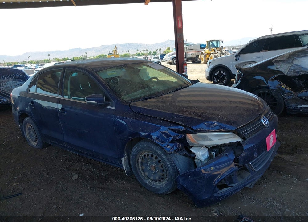 2014 VOLKSWAGEN JETTA 1.8T SE VIN: 3VWD07AJ5EM402521