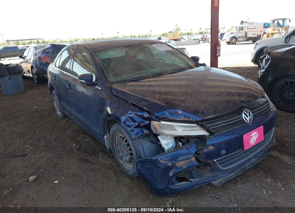 2014 VOLKSWAGEN JETTA 1.8T SE VIN: 3VWD07AJ5EM402521