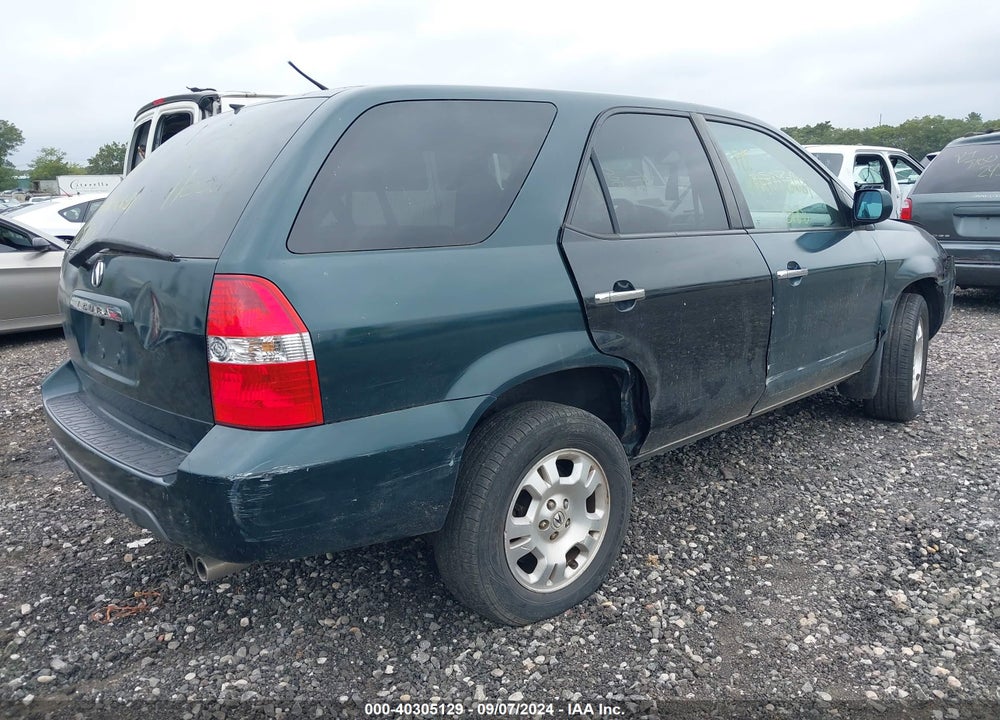 2001 ACURA MDX VIN: 2HNYD18261H510640
