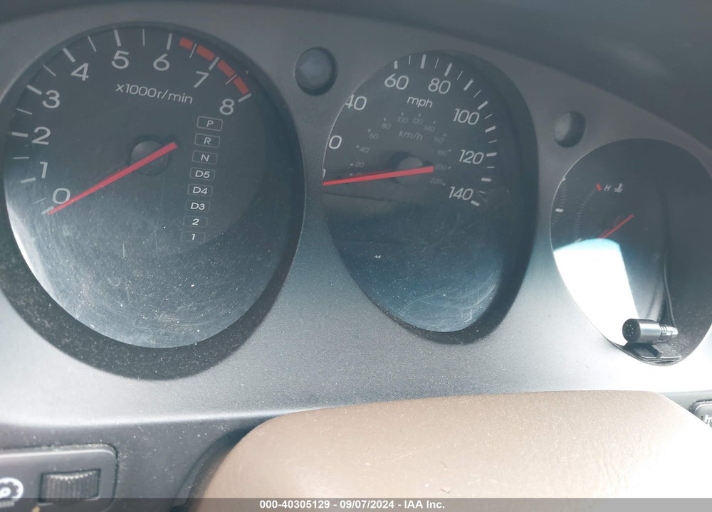 2001 ACURA MDX VIN: 2HNYD18261H510640