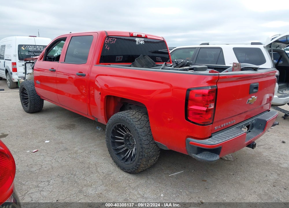 2018 CHEVROLET SILVERADO 1500 CUSTOM VIN: 3GCPCPEC2JG277943