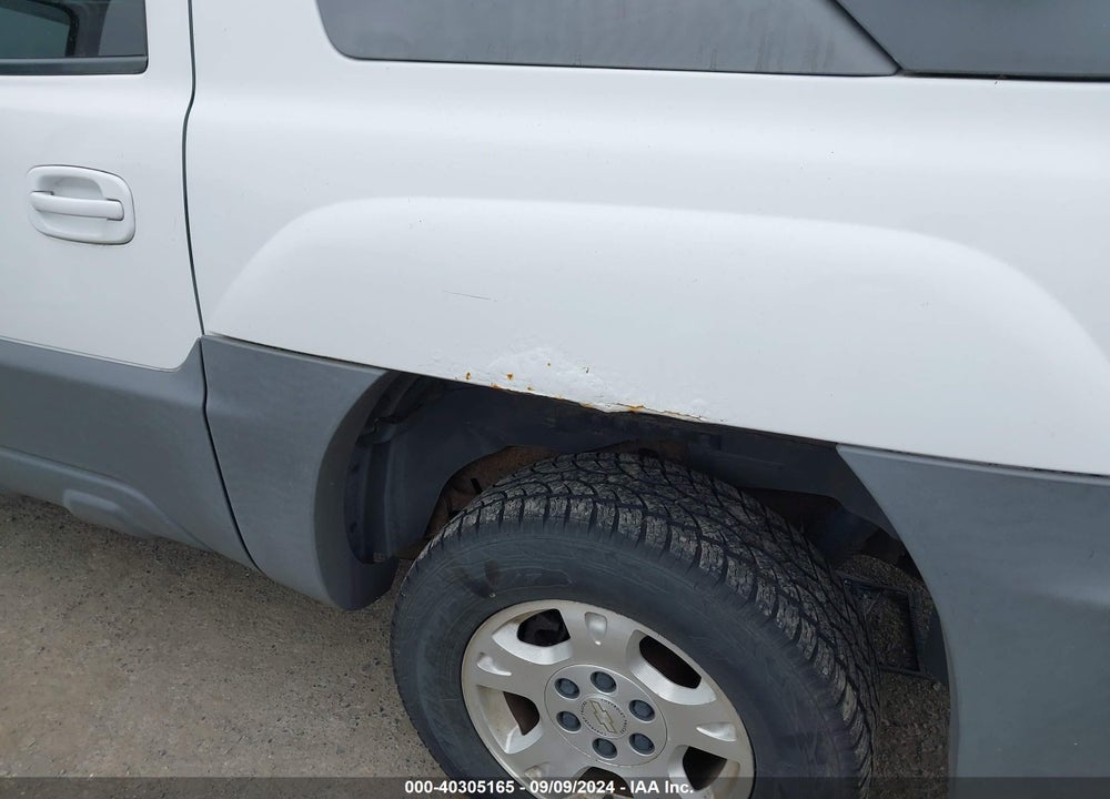 2002 CHEVROLET AVALANCHE 1500 VIN: 3GNEK13TX2G132331