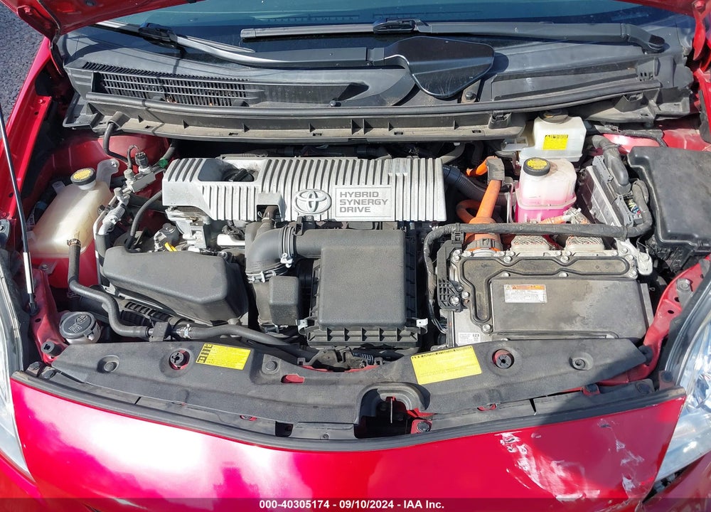 2014 TOYOTA PRIUS THREE VIN: JTDKN3DU3E0359293