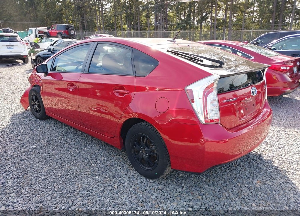2014 TOYOTA PRIUS THREE VIN: JTDKN3DU3E0359293