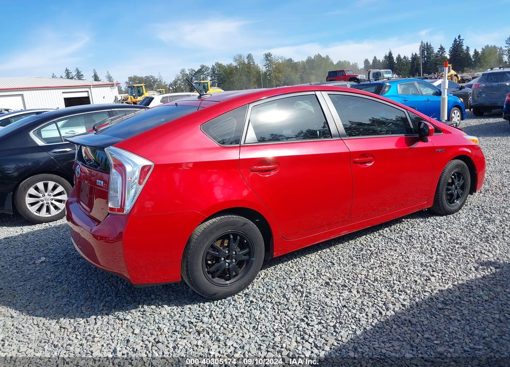 2014 TOYOTA PRIUS THREE VIN: JTDKN3DU3E0359293