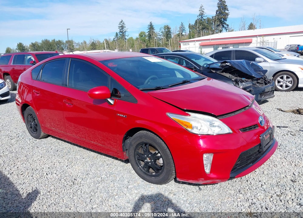 2014 TOYOTA PRIUS THREE VIN: JTDKN3DU3E0359293