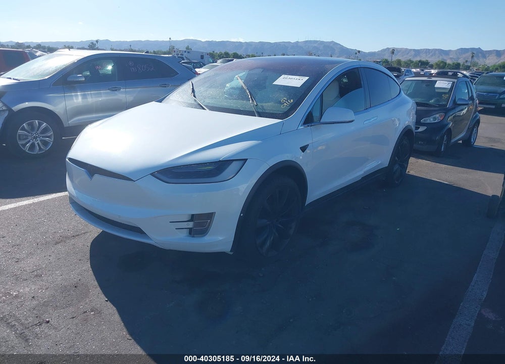 2017 TESLA MODEL X P100D VIN: 5YJXCBE49HF051801