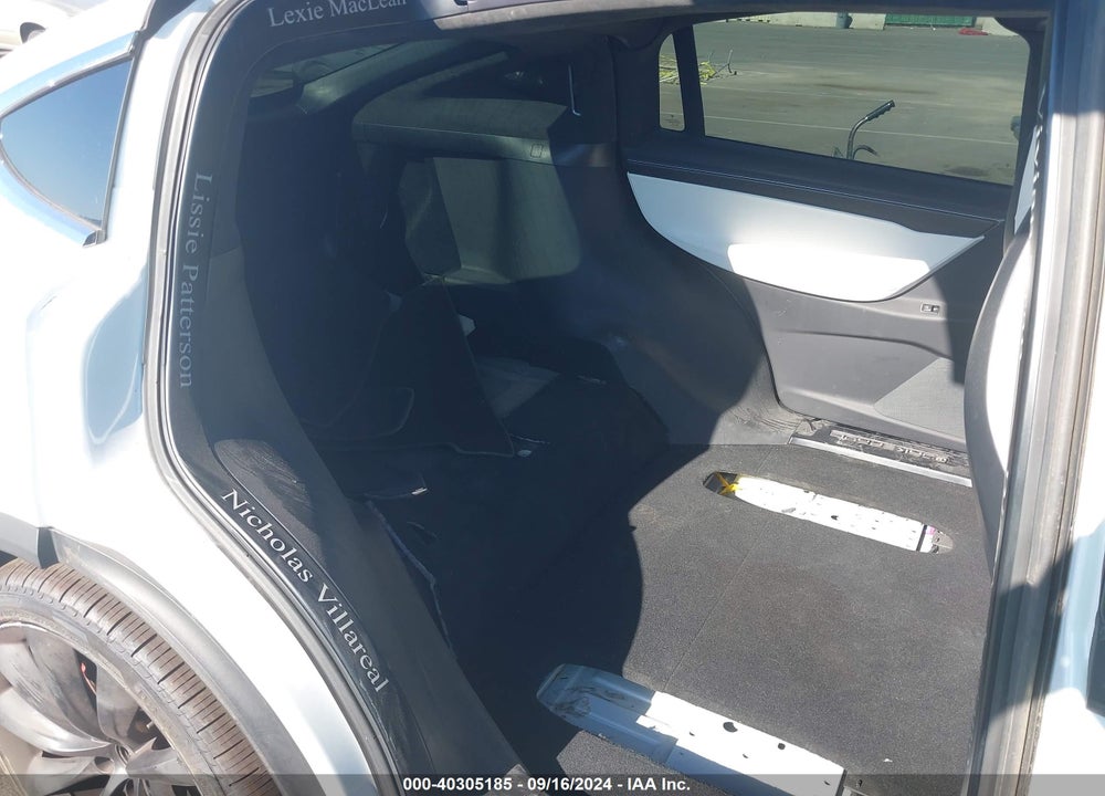 2017 TESLA MODEL X P100D VIN: 5YJXCBE49HF051801