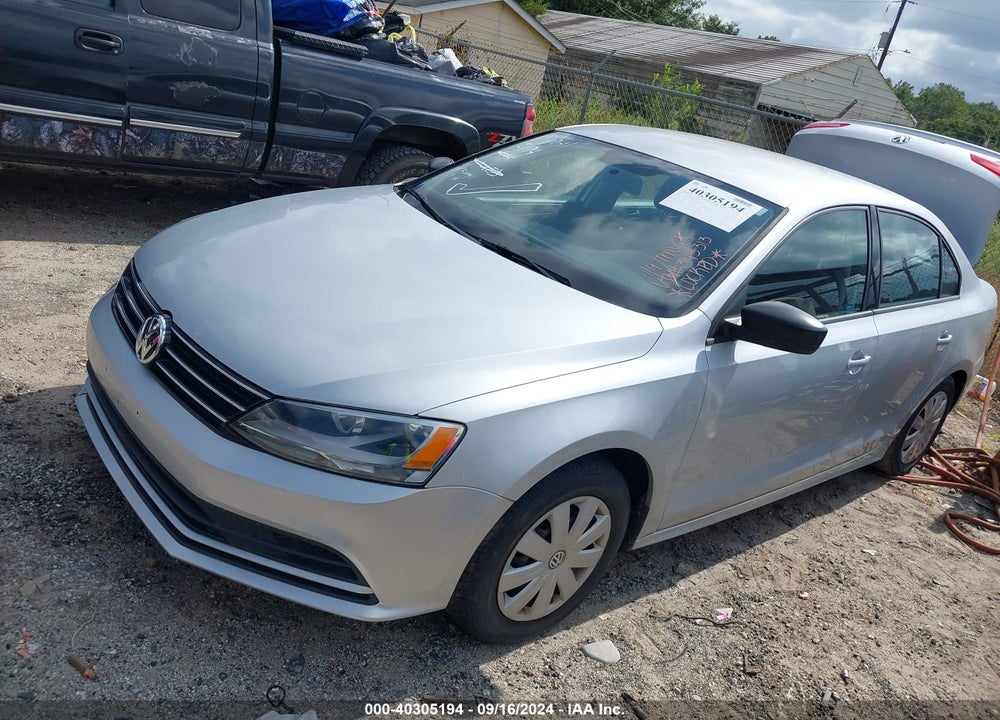 2015 VOLKSWAGEN JETTA 2.0L S VIN: 3VW2K7AJ4FM345313