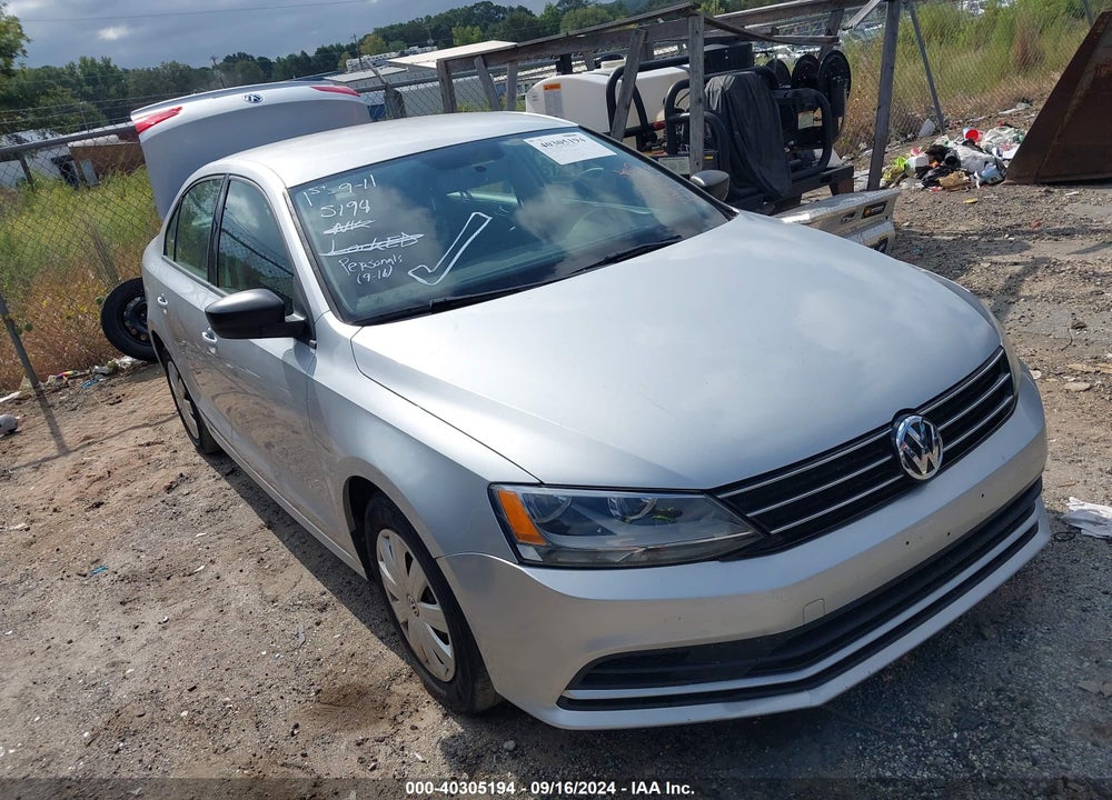 2015 VOLKSWAGEN JETTA 2.0L S VIN: 3VW2K7AJ4FM345313