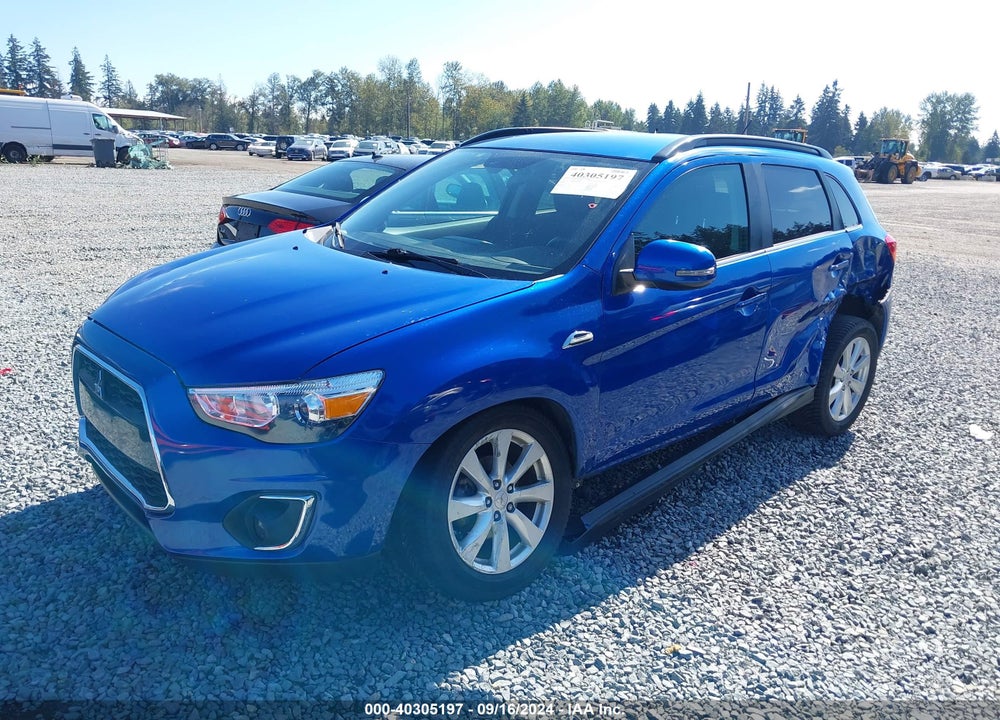 2015 MITSUBISHI OUTLANDER SPORT GT VIN: 4A4AP4AW0FE043848