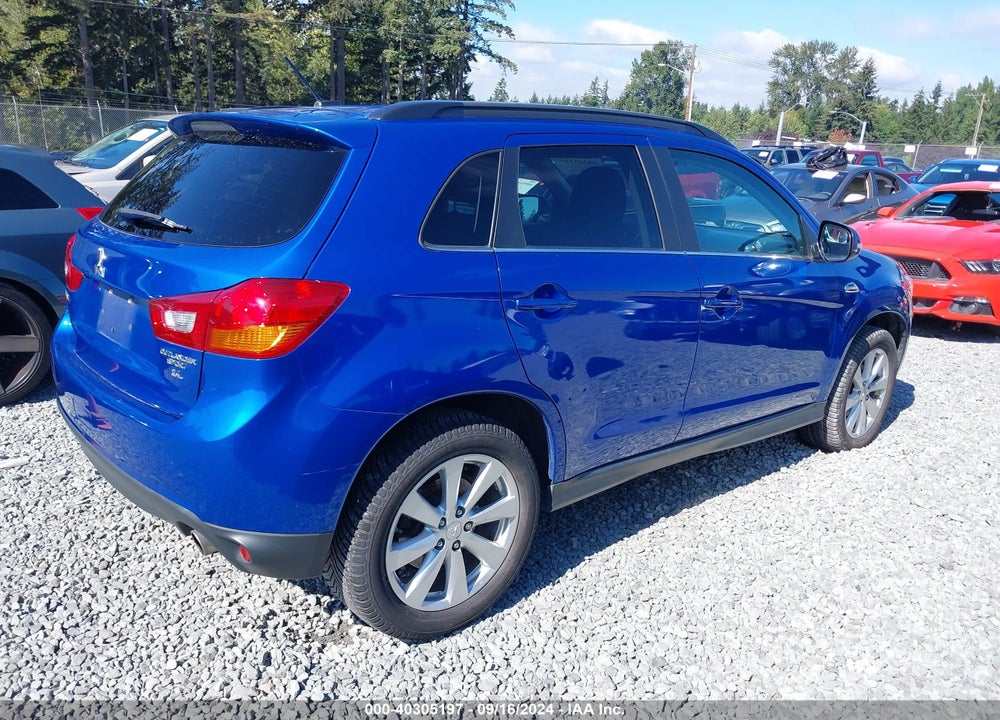 2015 MITSUBISHI OUTLANDER SPORT GT VIN: 4A4AP4AW0FE043848