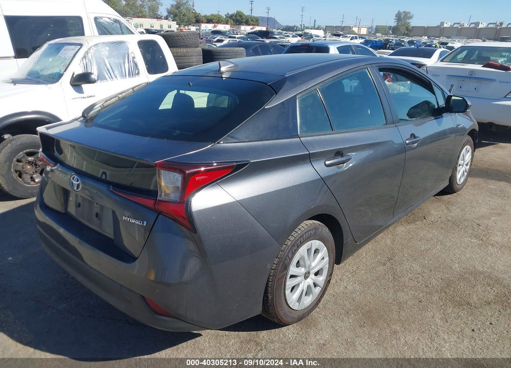 2019 TOYOTA PRIUS LE VIN: JTDKARFU7K3094433