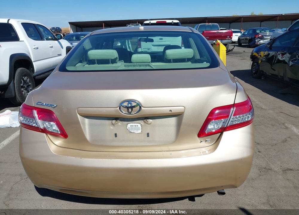 2011 TOYOTA CAMRY LE VIN: 4T1BF3EKXBU122889
