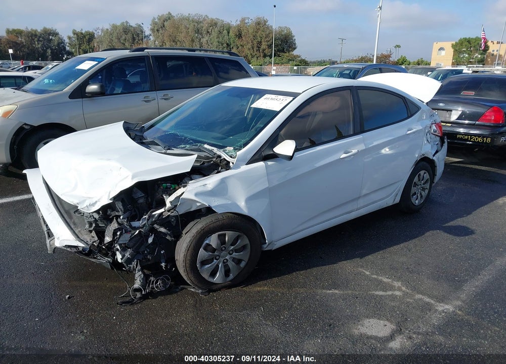 2017 HYUNDAI ACCENT SE VIN: KMHCT4AE9HU388335