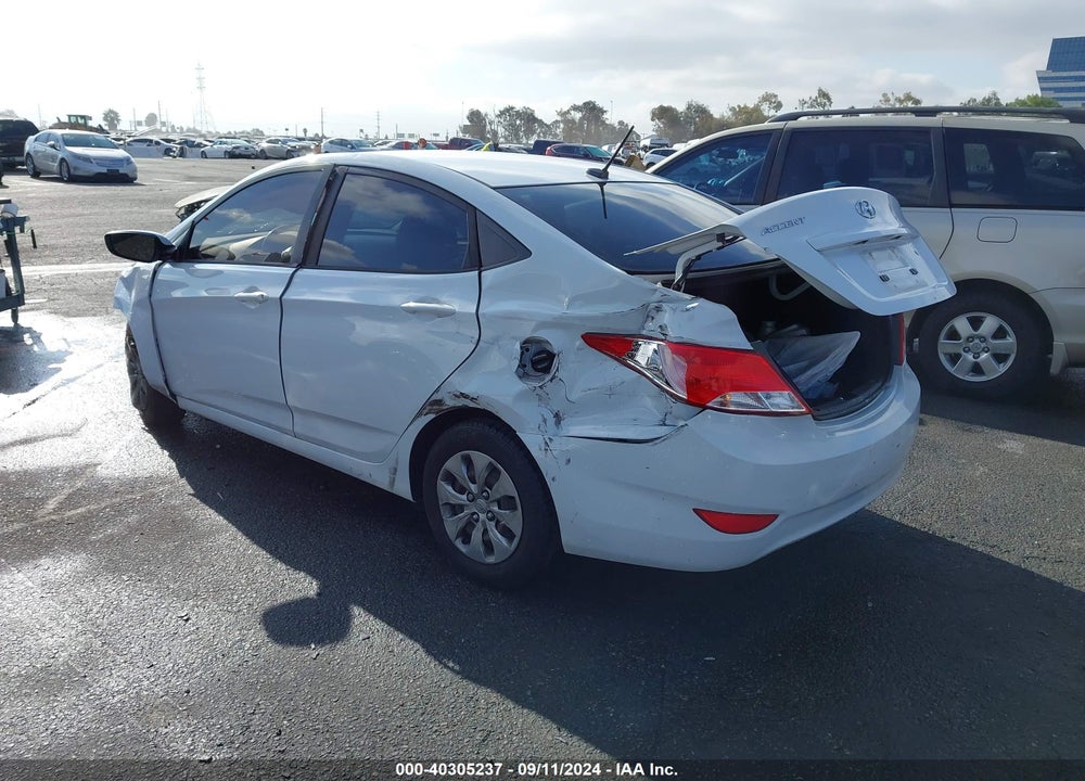 2017 HYUNDAI ACCENT SE VIN: KMHCT4AE9HU388335